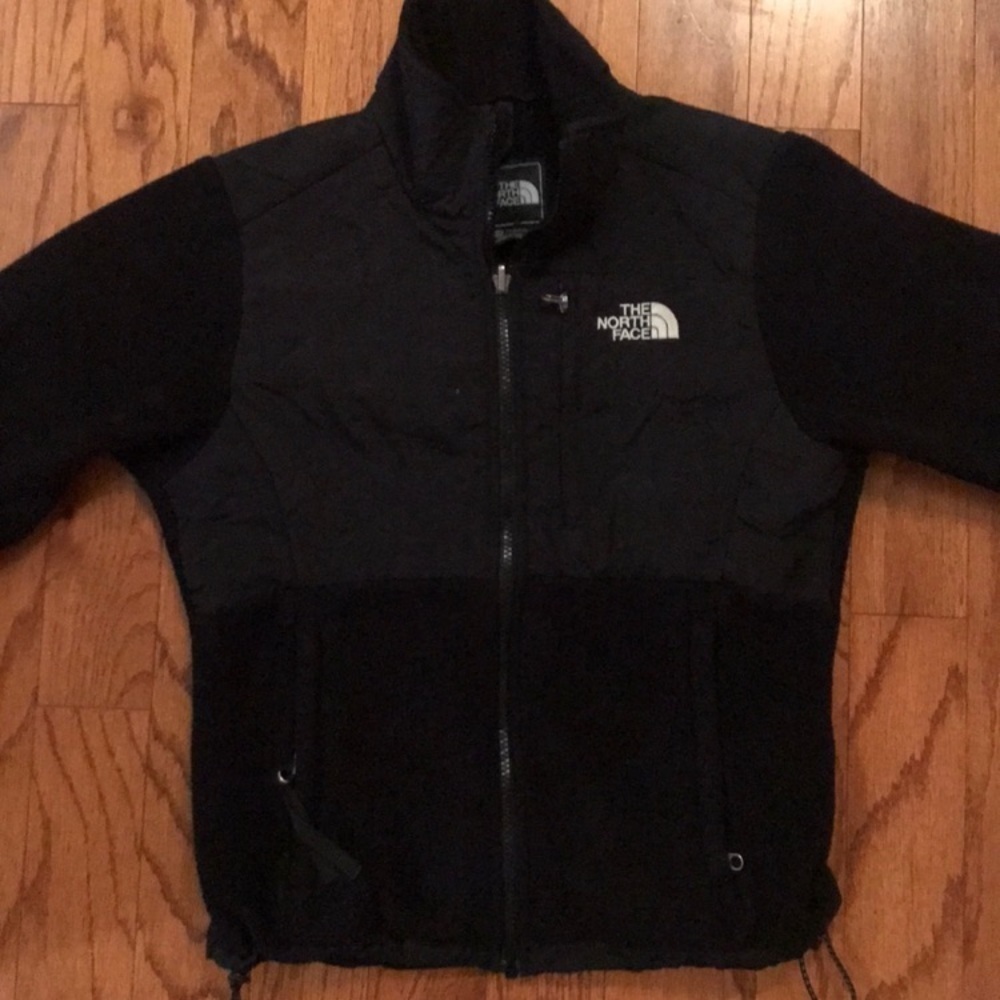 The North Face Black polartec jacket XS